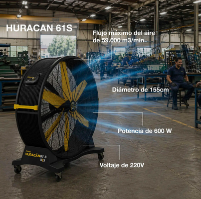 Ventilador Industrial Garland HURACAN 61S